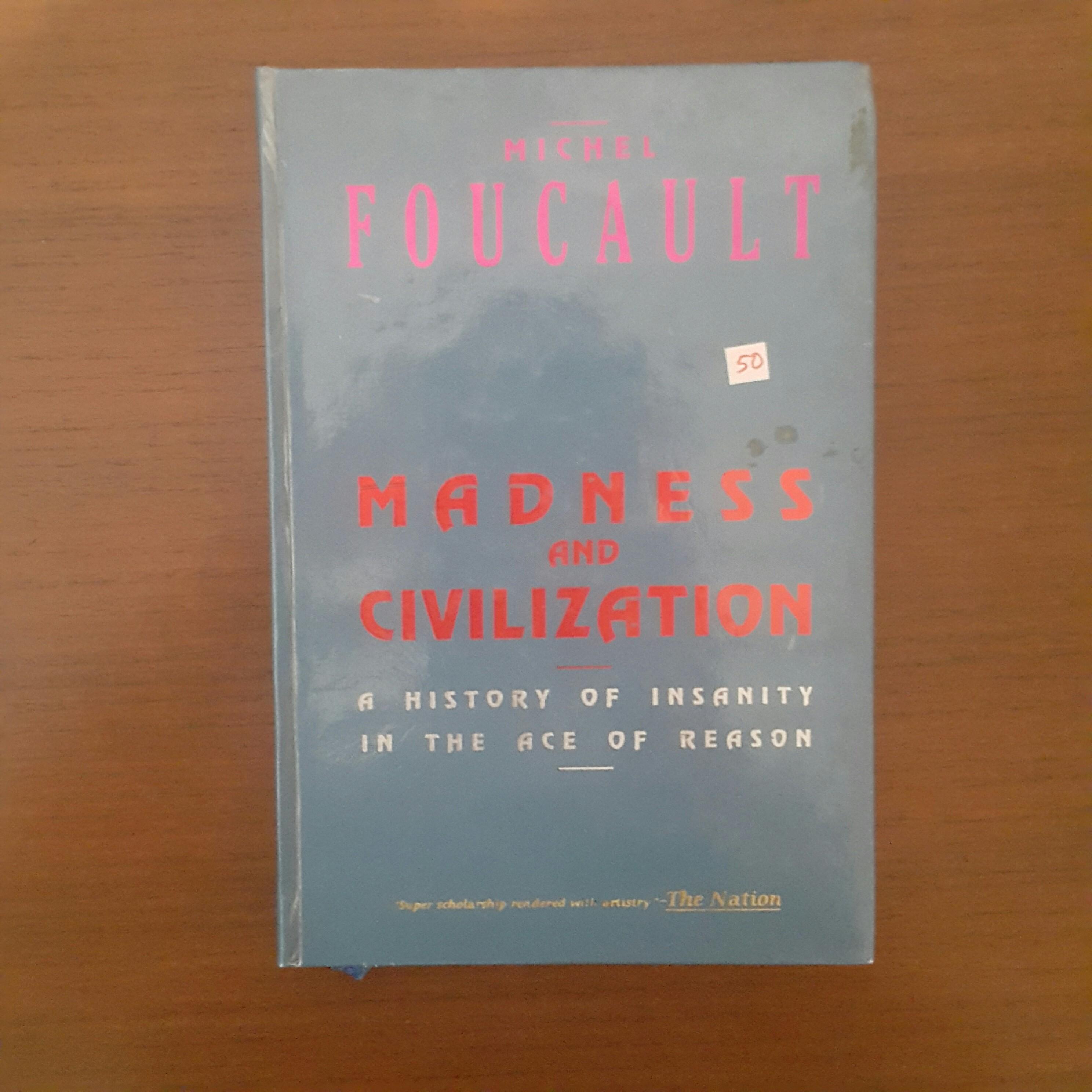 Michel Foucault Madness Civilization Buku Alat Tulis Buku