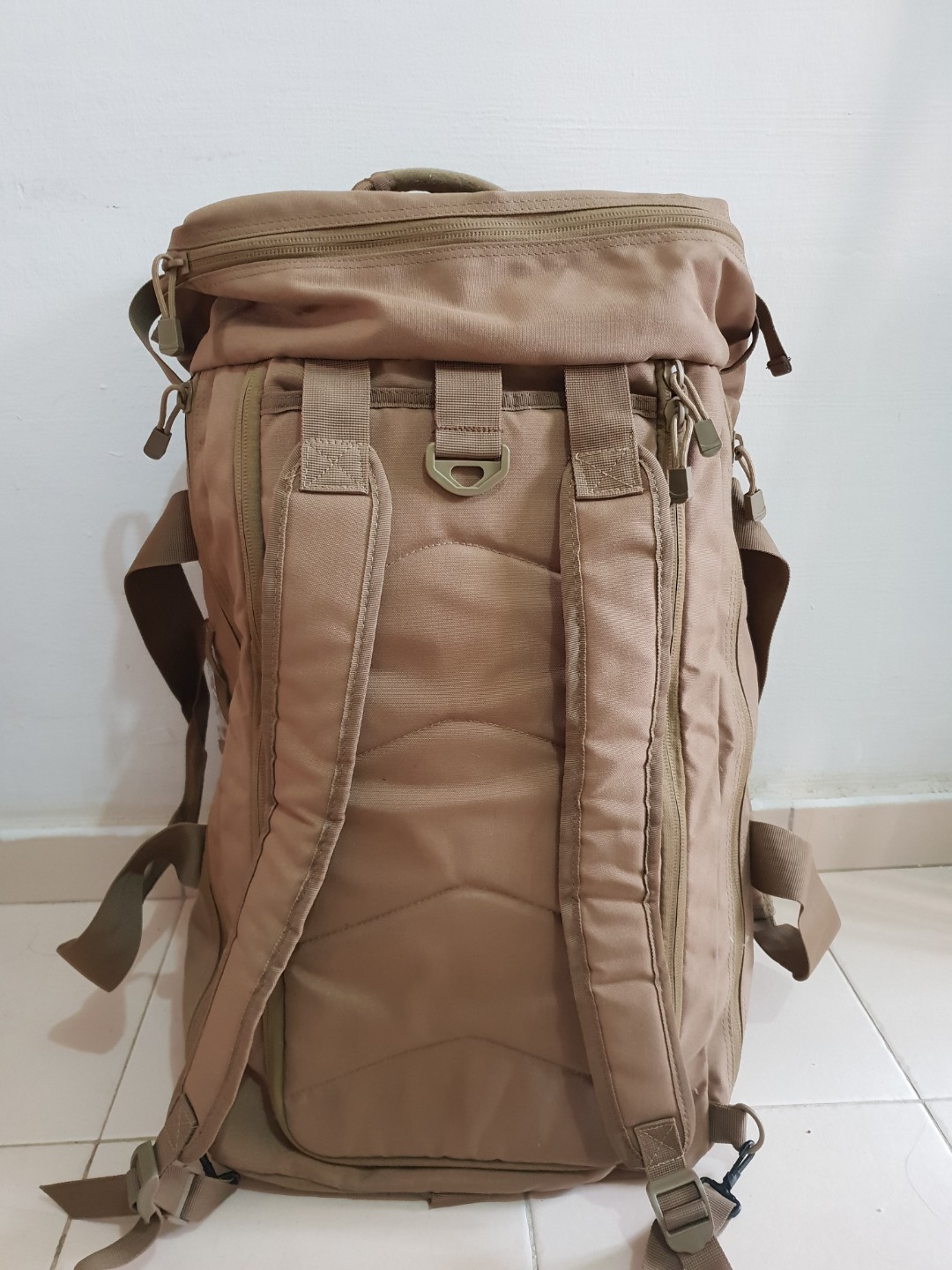 military style luggage