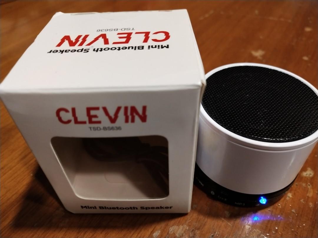 clevin mini bluetooth speaker