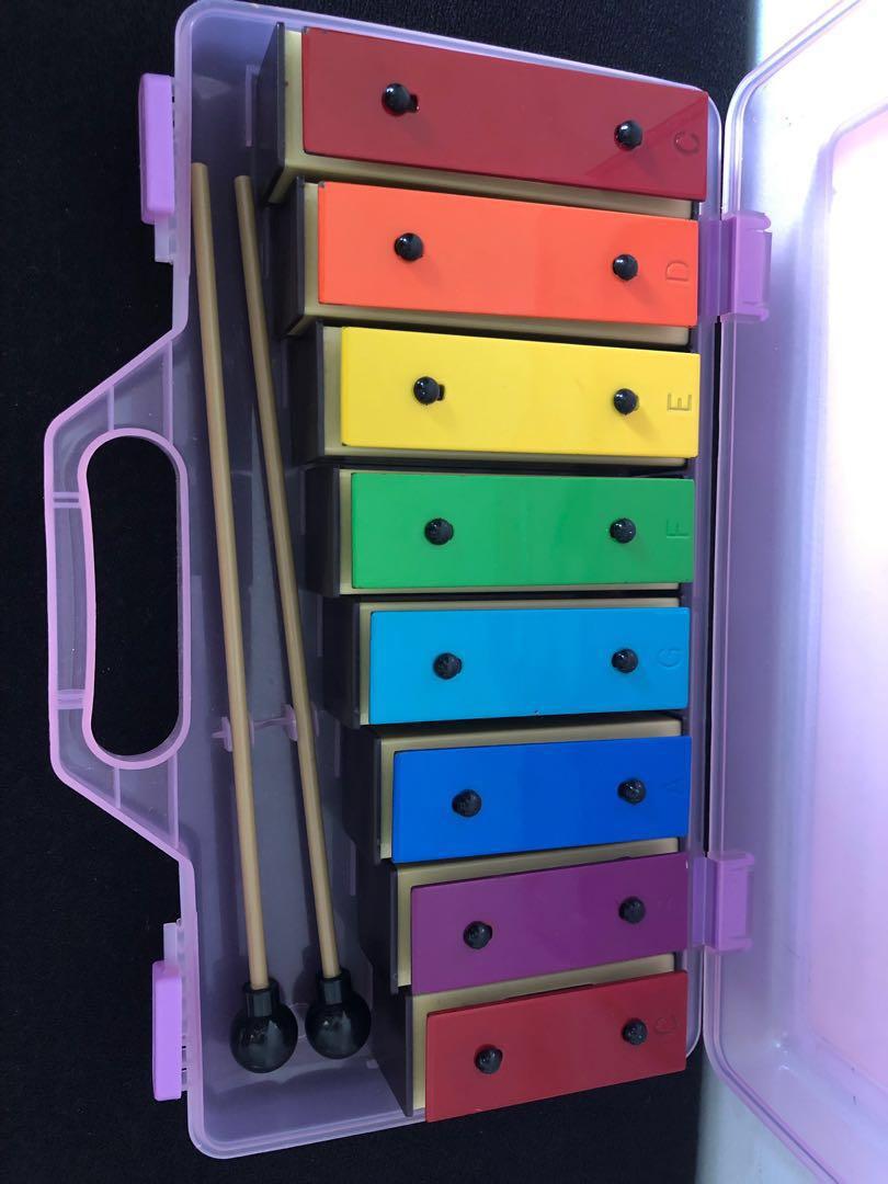 Music Factory Resonator Bells Xylophone kids, Hobbies & Toys, Music