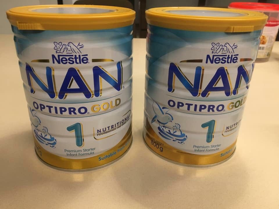 Nan optipro gold 1, formula, Babies & Kids, Nursing & Feeding, Weaning ...