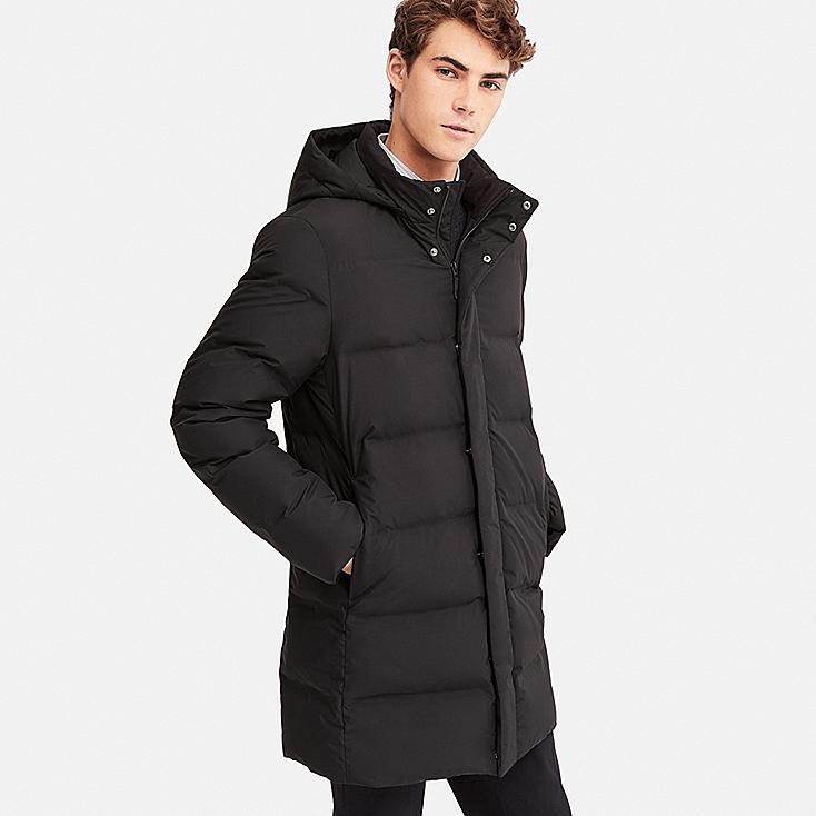 Navy Seamless Down Coat Men s Fashion Coats Jackets and Outerwear on Carousell