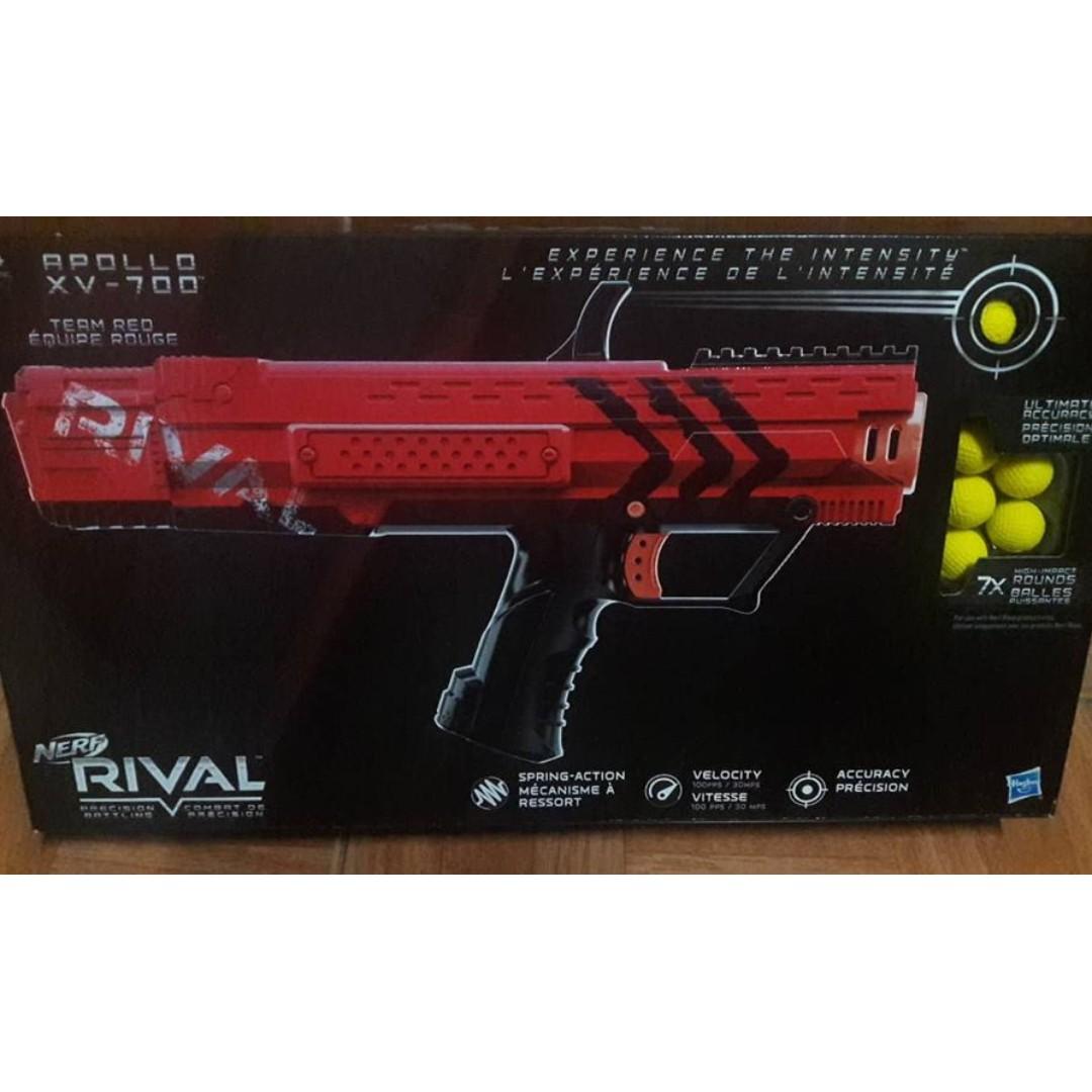 NERF Rival Apollo XV-700 Blaster Red for sale online 