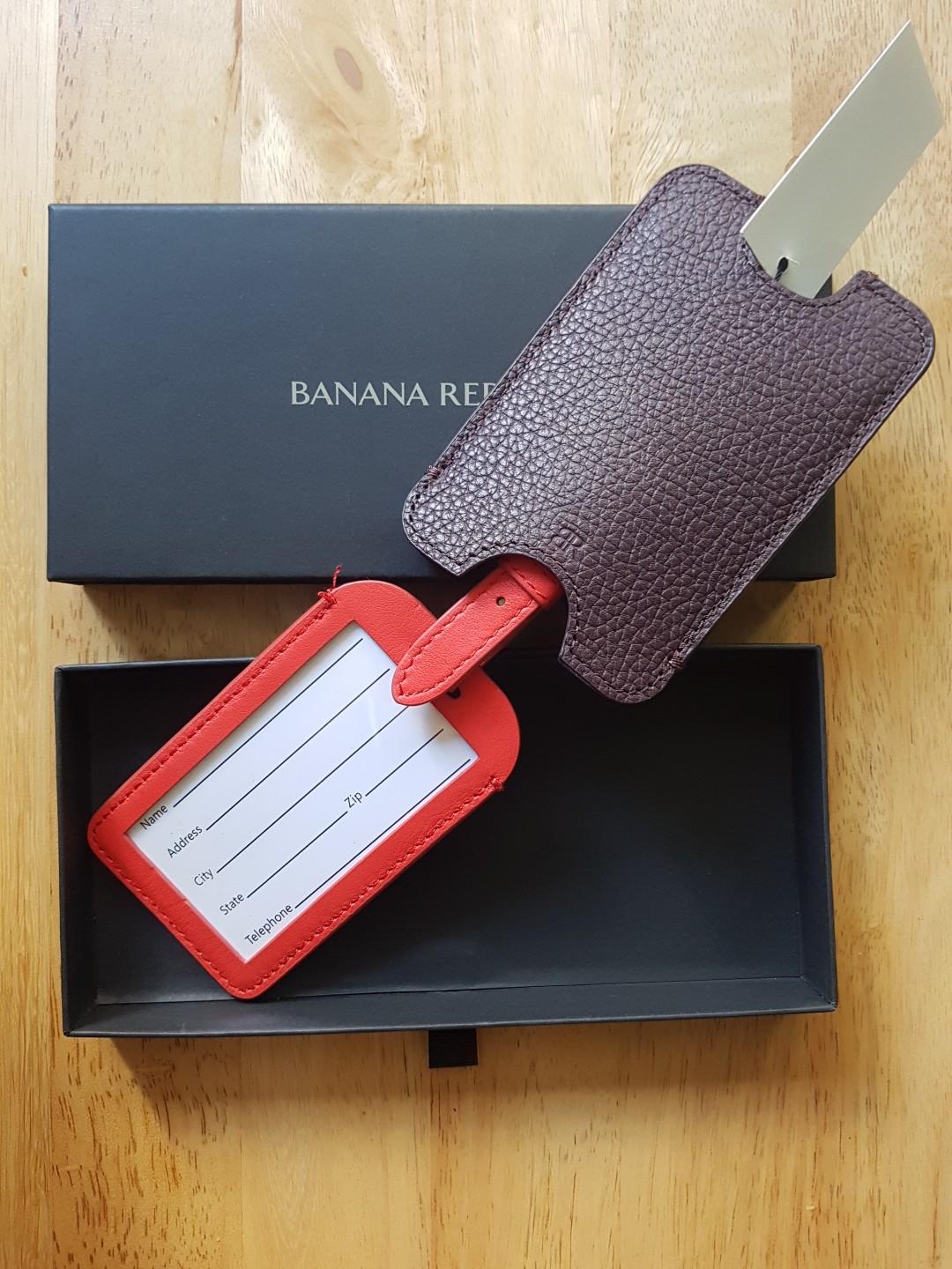 New Banana Republic luggage tag, Hobbies & Toys, Travel, Travel