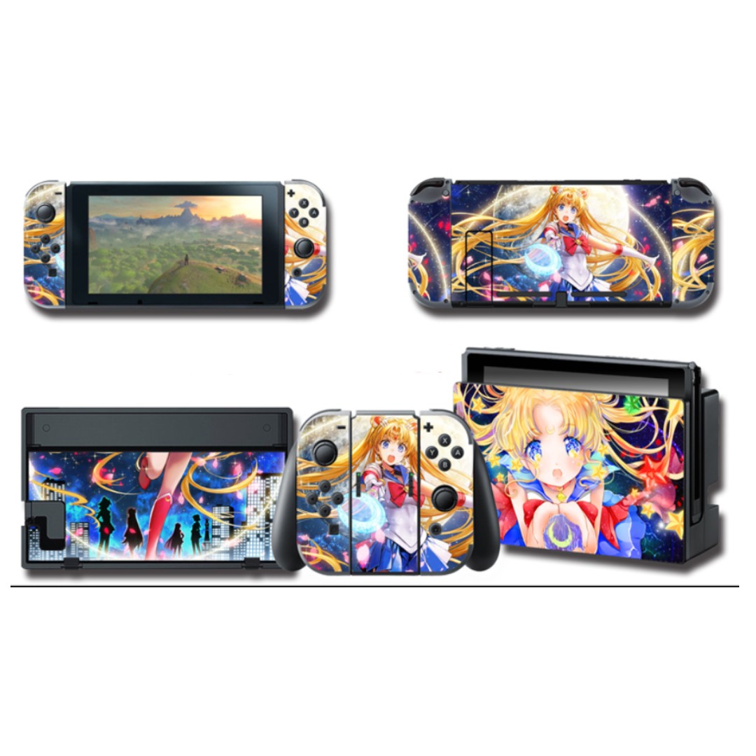 nintendo switch sailor moon skin