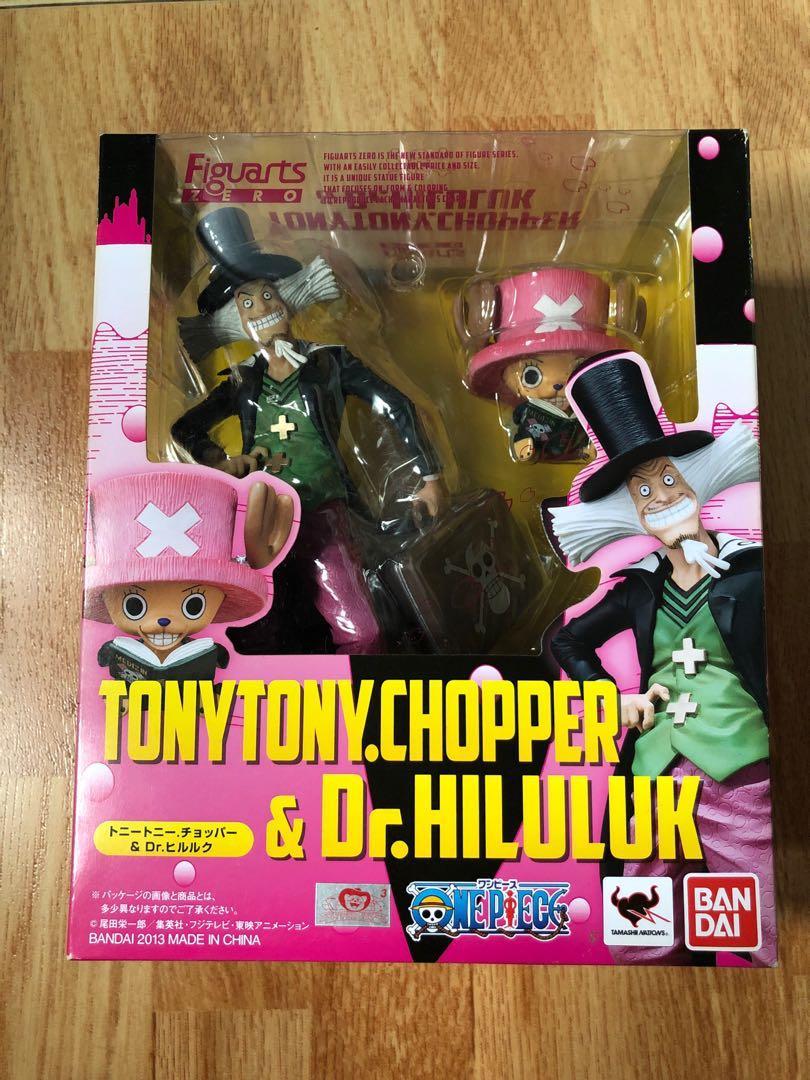 One Piece Chopper And Dr Hiluluk Figurine Toys Games Bricks Figurines On Carousell