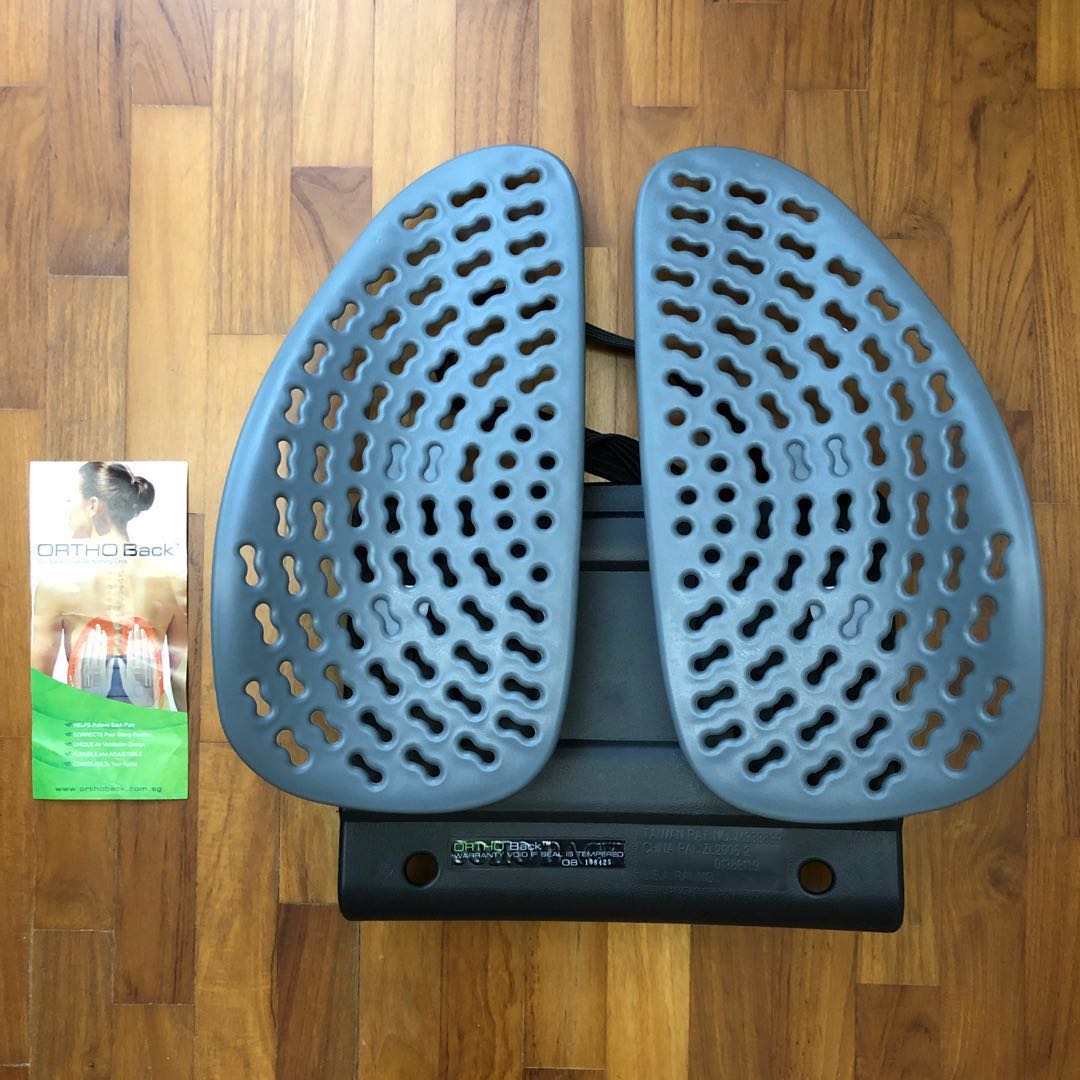 Orthoback support clearance