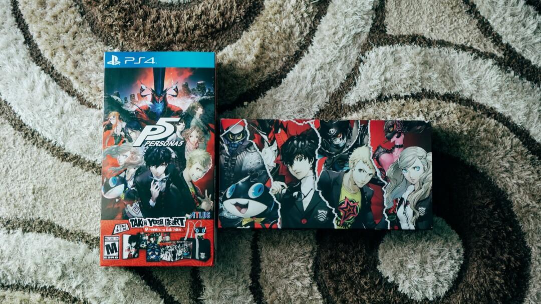 [PRICE DROP] Persona 5 Premium Collector's Edition (Take Your Heart - Persona 5 Take Your Heart Edition Preorder