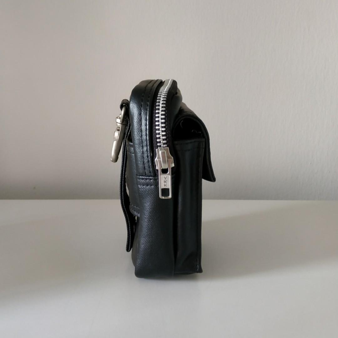 Yoshida Bag [Elige Color] Porter Freestyle Vertical Type Shoulder Bag 707-07146 (negro), Negro -, Contemporáneo