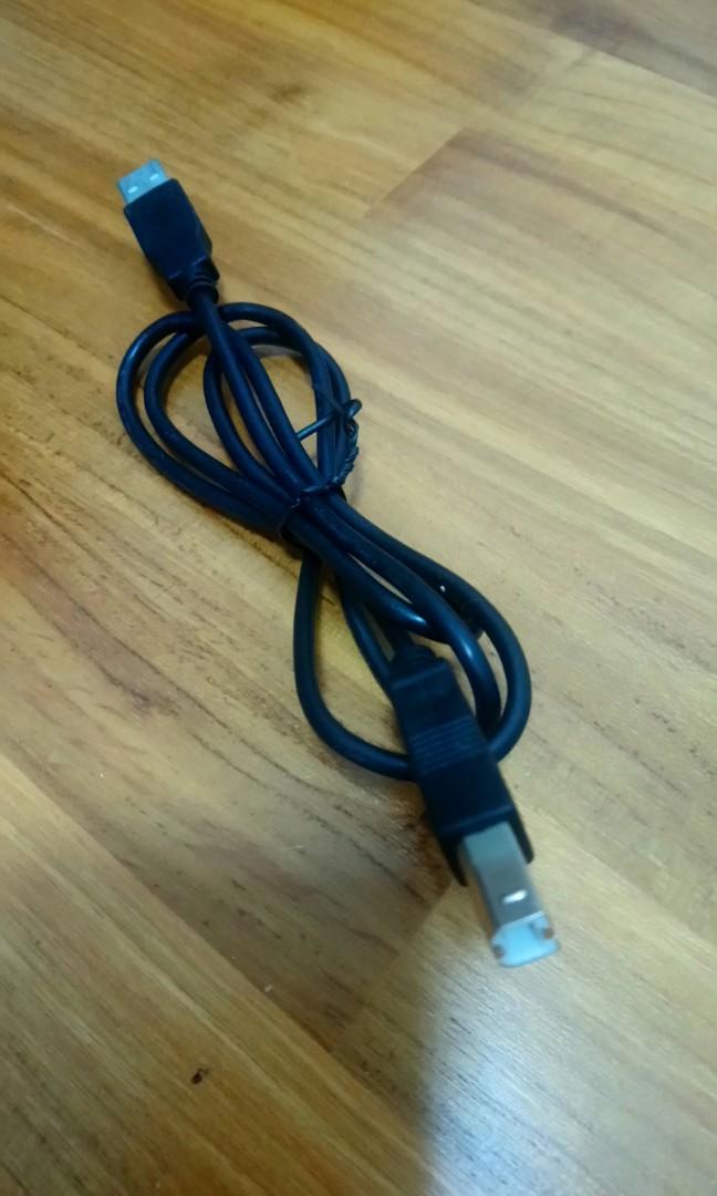 Printer cable (Category: Cables & Adaptors) located in Singapore. Submitted by somethingbeautiful (Listing ID 208257437, Image 1). Description: .