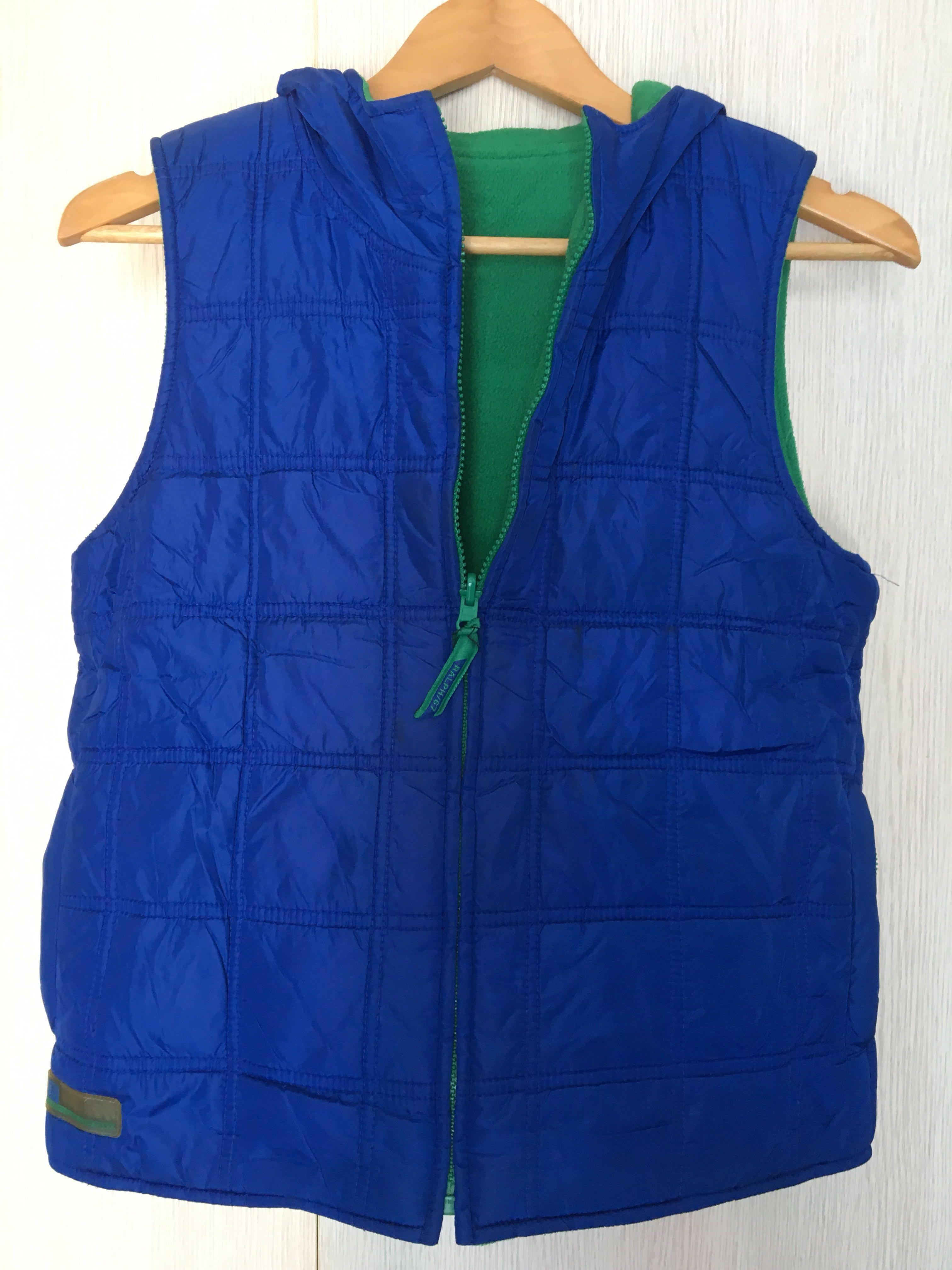 Ralph Lauren reversible ski vest hooded sleeveless jacket Women s