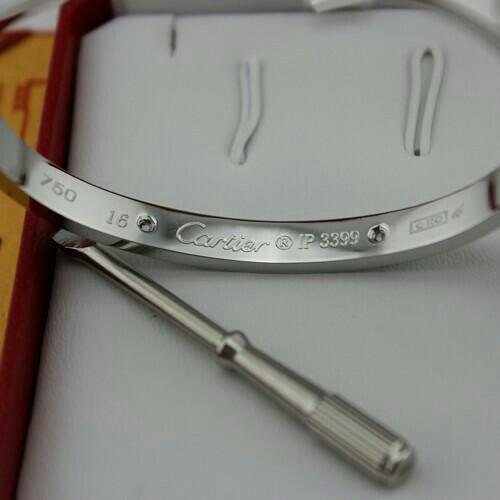 Ready Cartier Bracelet 4 Diamonds with 