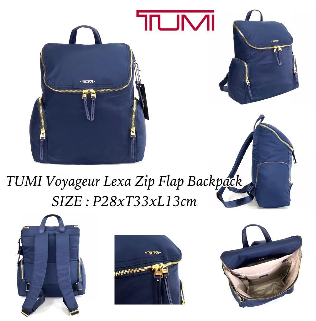 Tumi voyageur lexa zip sale flap backpack