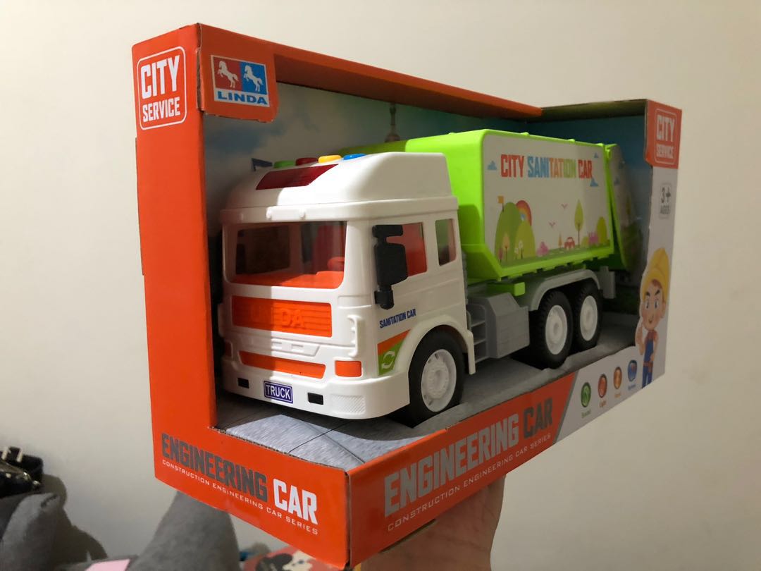 Referensi Kado Anak Engineering Car Toy City Sanitation Car