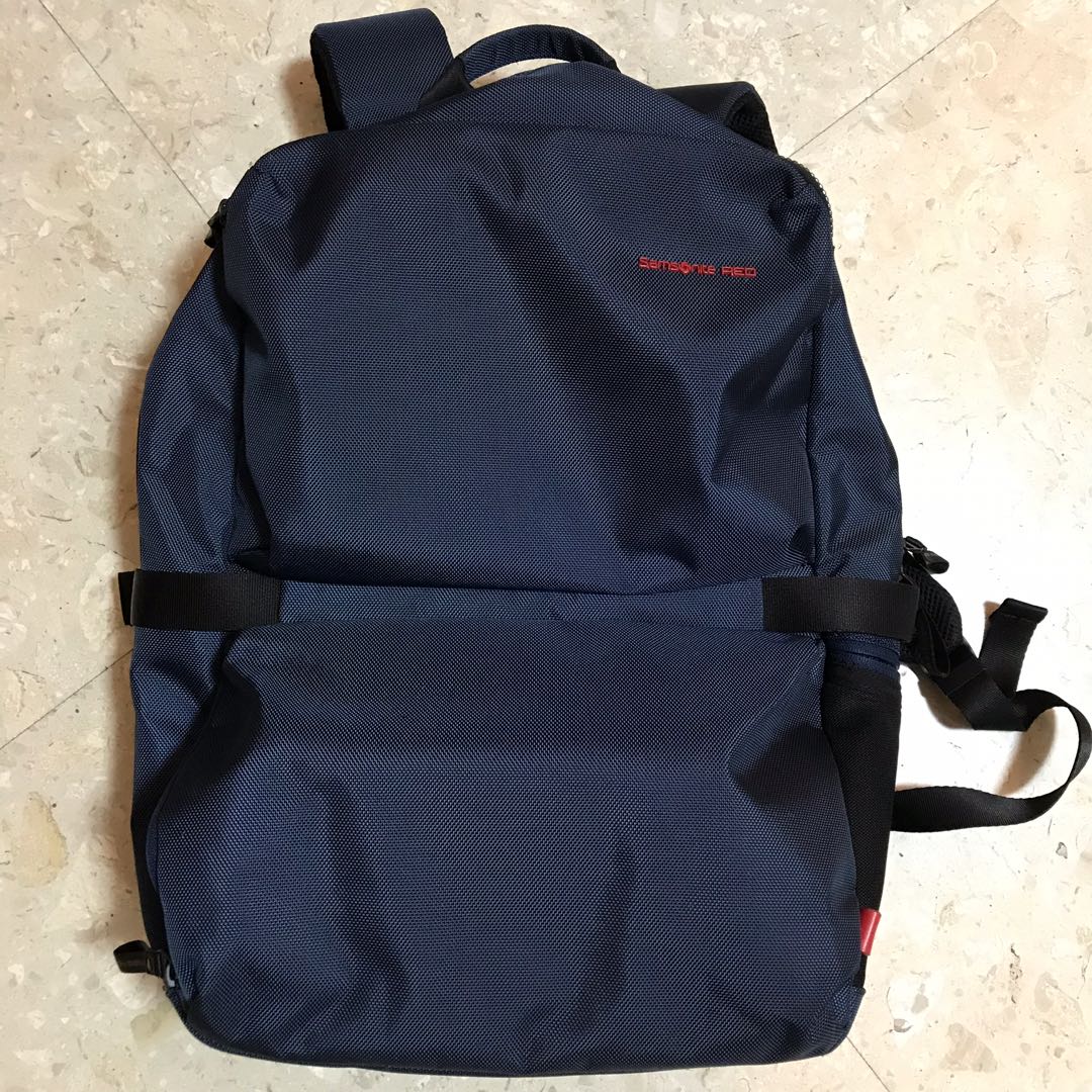Samsonite red clovel backpack on sale