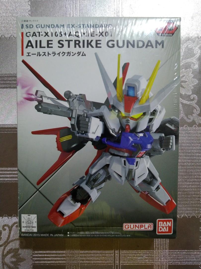 Sd Gundam Ex Standard Aile Strike Gundam Hobbies Toys Toys Games On Carousell