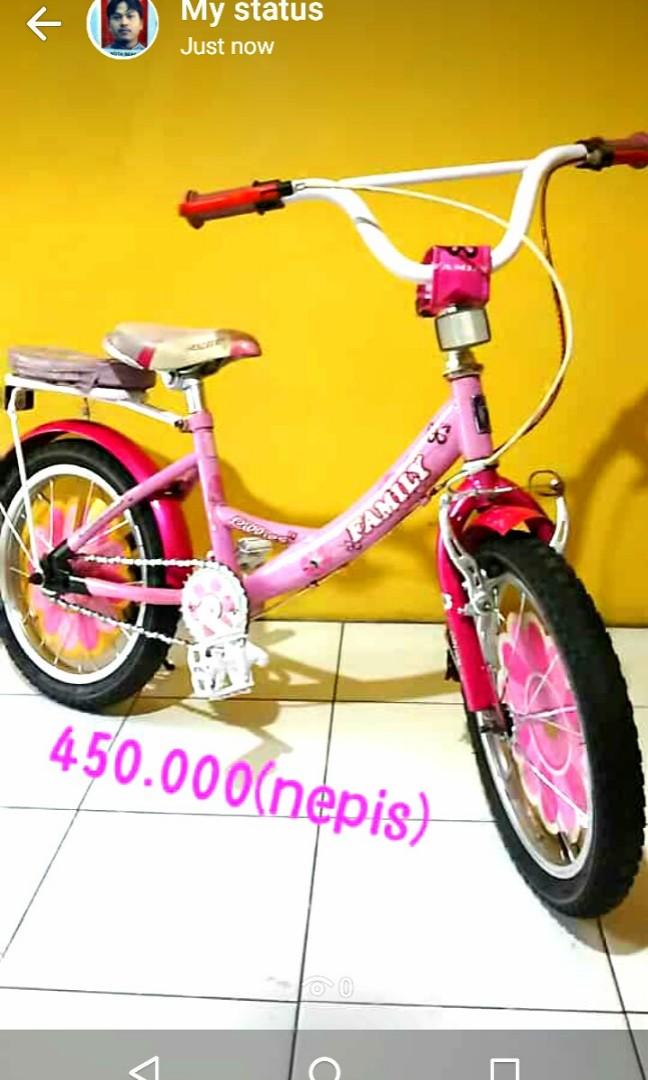 Sepeda Anak Cewe Merk Family Sports Bicycles On Carousell