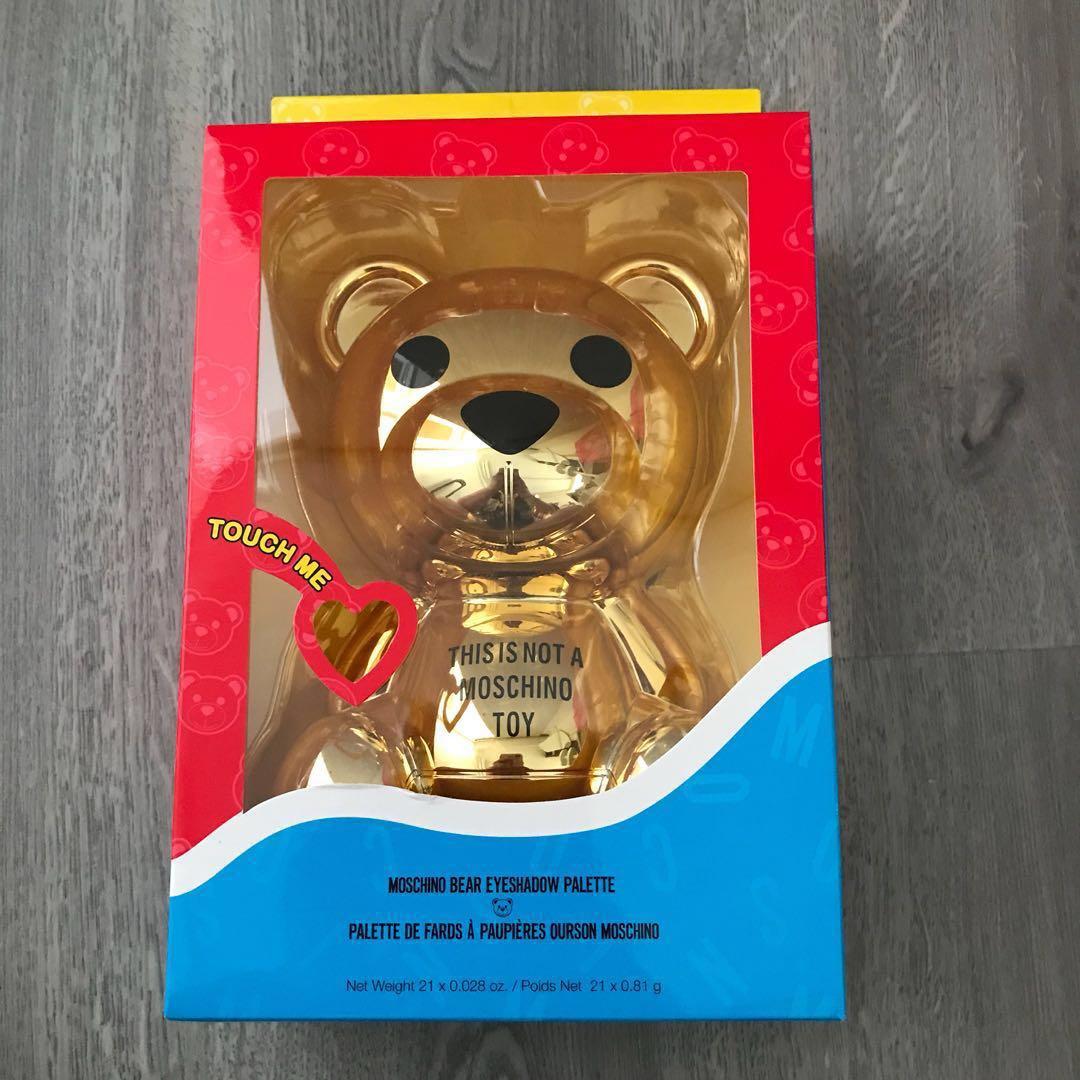 moschino teddy bear eyeshadow palette