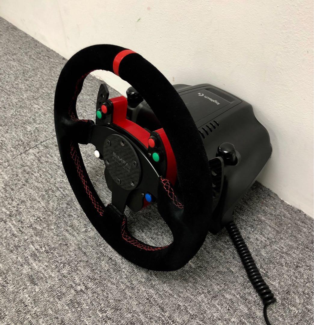 SIMFAI Custom Sim Wheel for Logitech G25, G27, G29, G920 & Thrustmaster