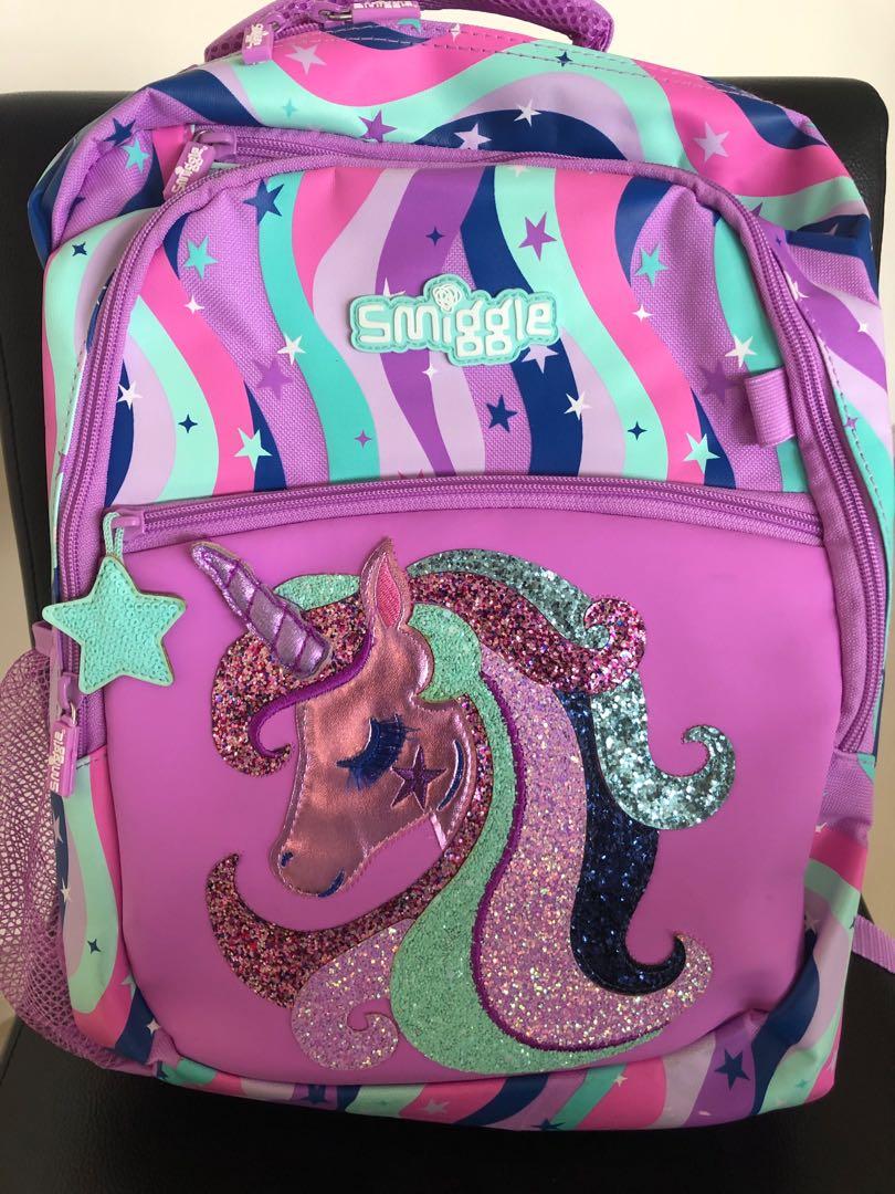 unicorn smiggle bag