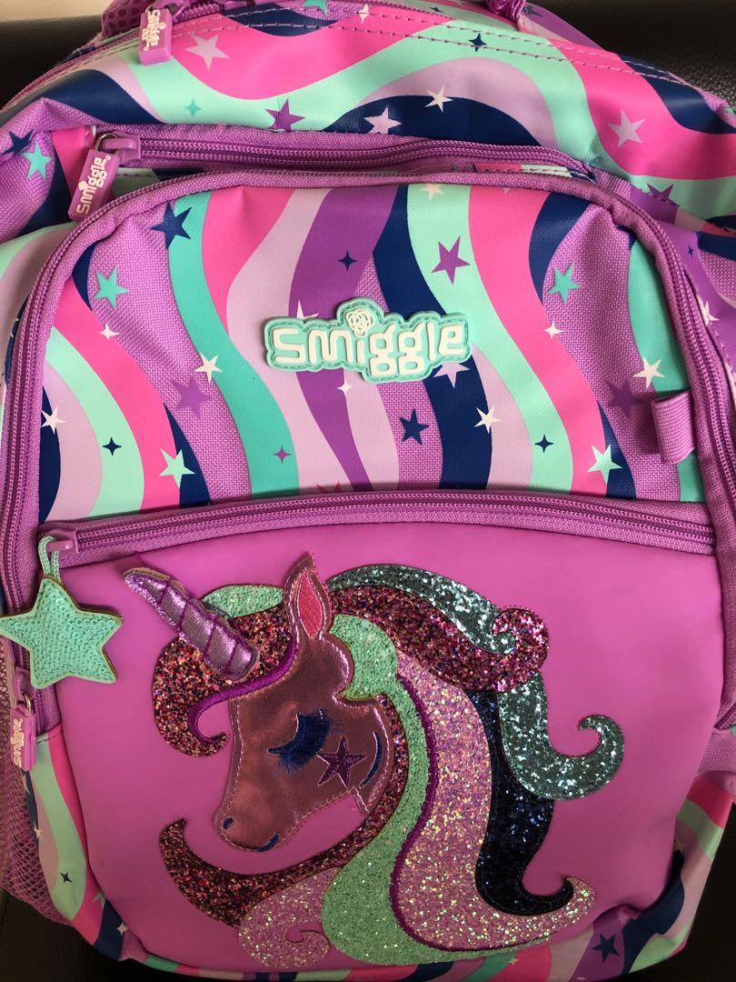 smiggle bag unicorn