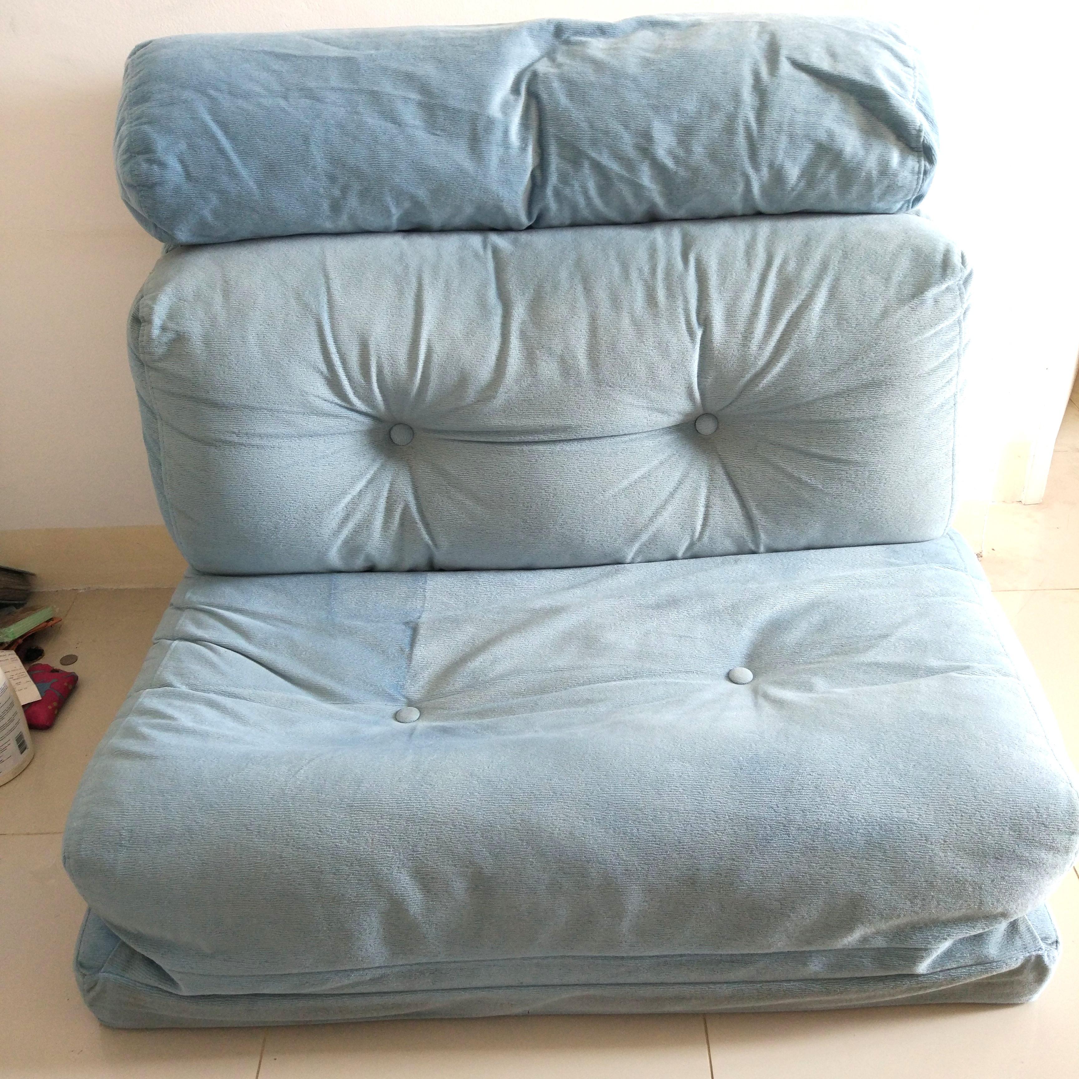 Sofa Bed Informa Perabotan Rumah Di Carousell Dengan bahan febric berkualitas baik dan design mirip dengan. sofa bed informa