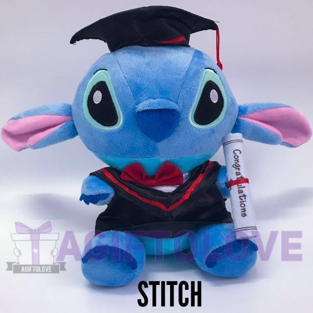 stitch graduation plush 2019