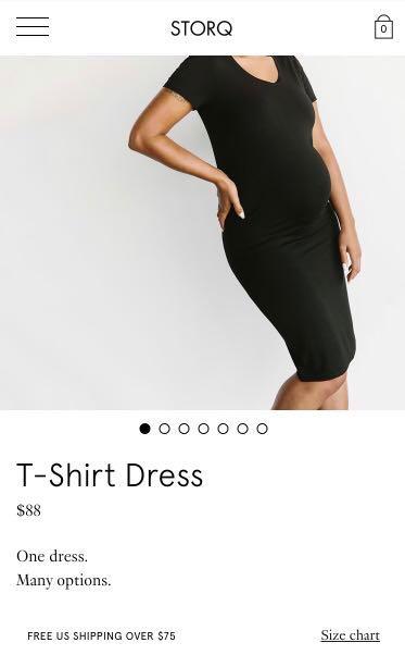 STORQ size 2 T shirt dress Women s Fashion Tops Sleeveless on