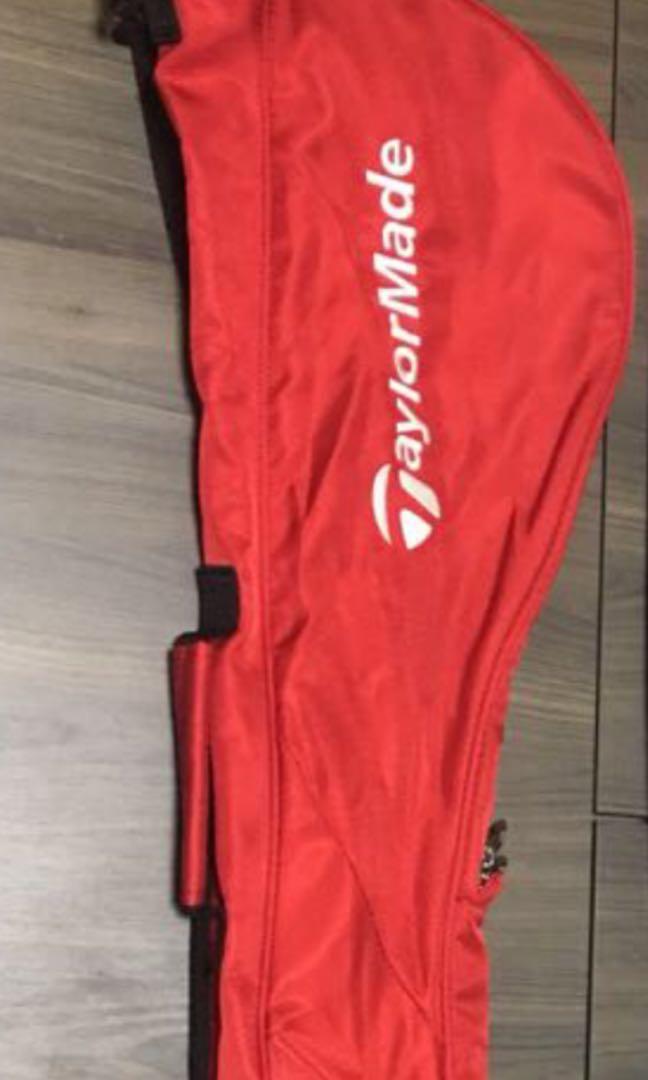 Taylormade Red Color Sunday Bag in excellent condition., Sports ...