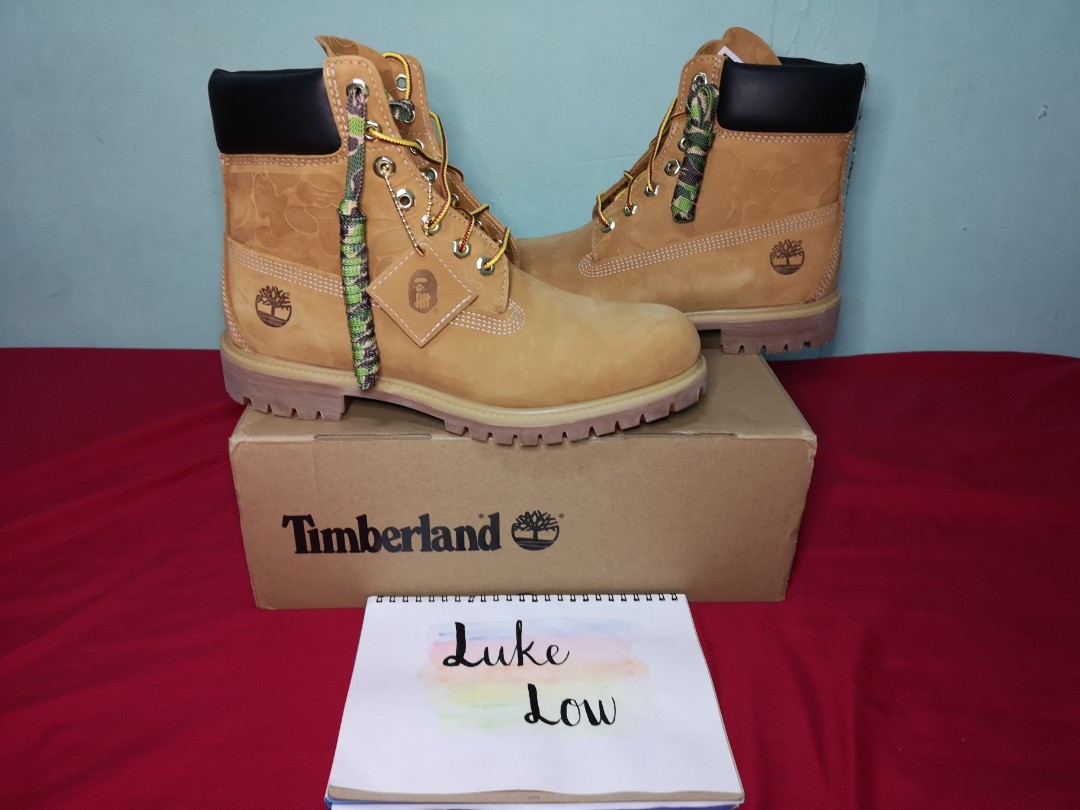 Timberland x bape x undefeated 6