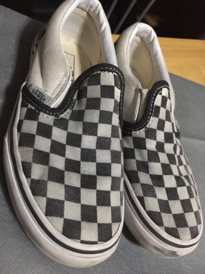 vans chessboard shoes