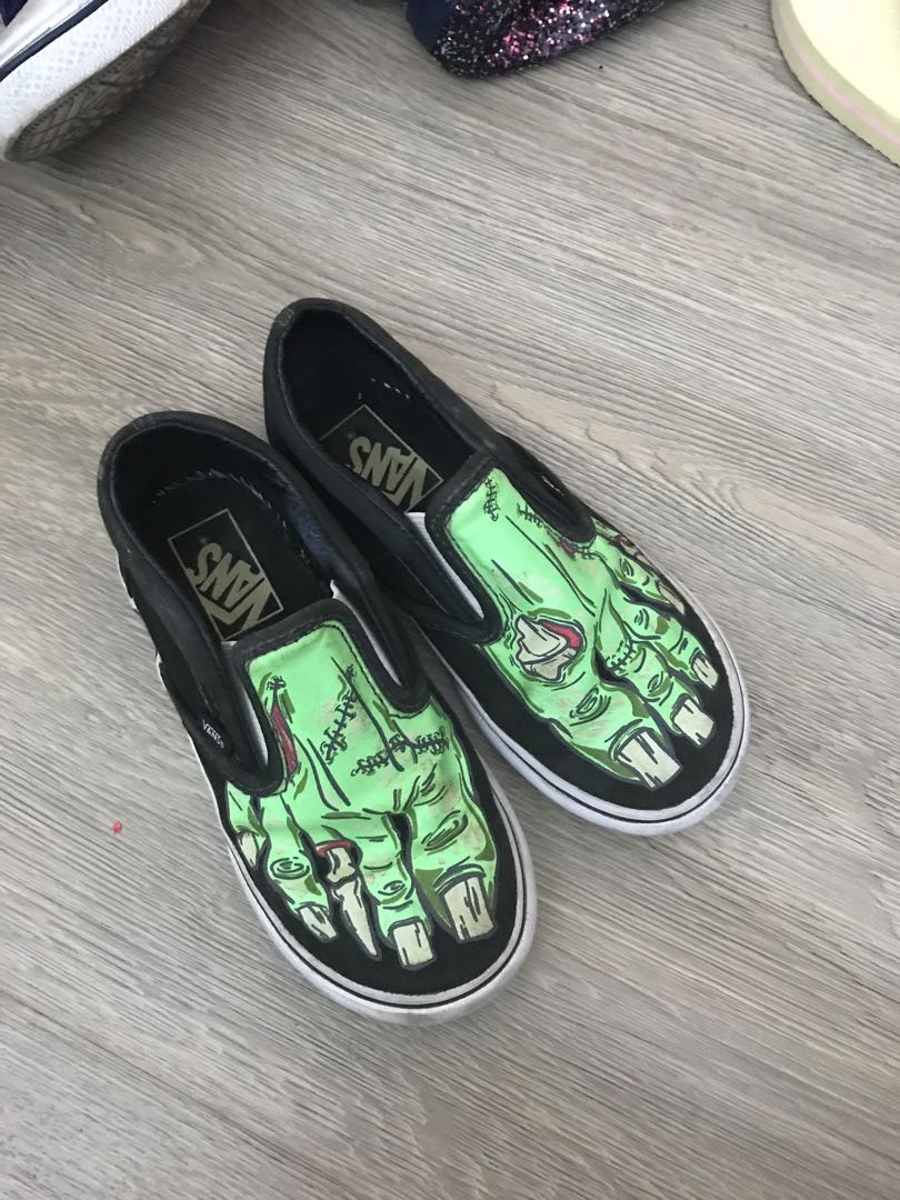 vans shoes kids Green
