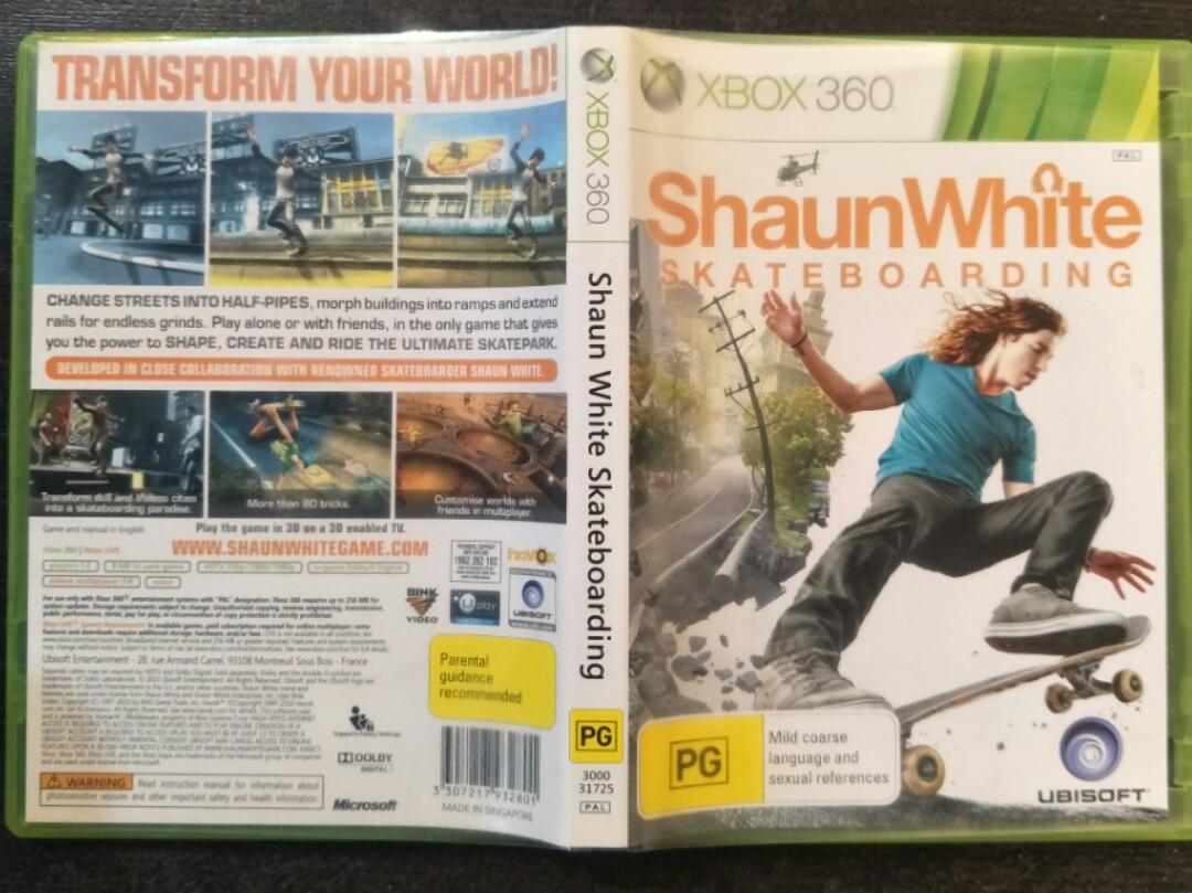 Buy Shaun White Skateboarding Xbox 360 CD! Cheap game price
