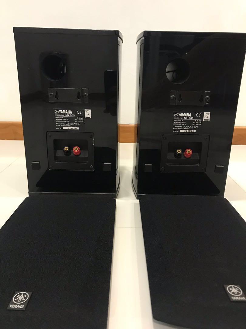 Yamaha NS333 Bookshelf Home Theater Speakers (Pair), Audio, Soundbars