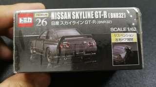 Tomica nissan skyline GT-R BNR32
