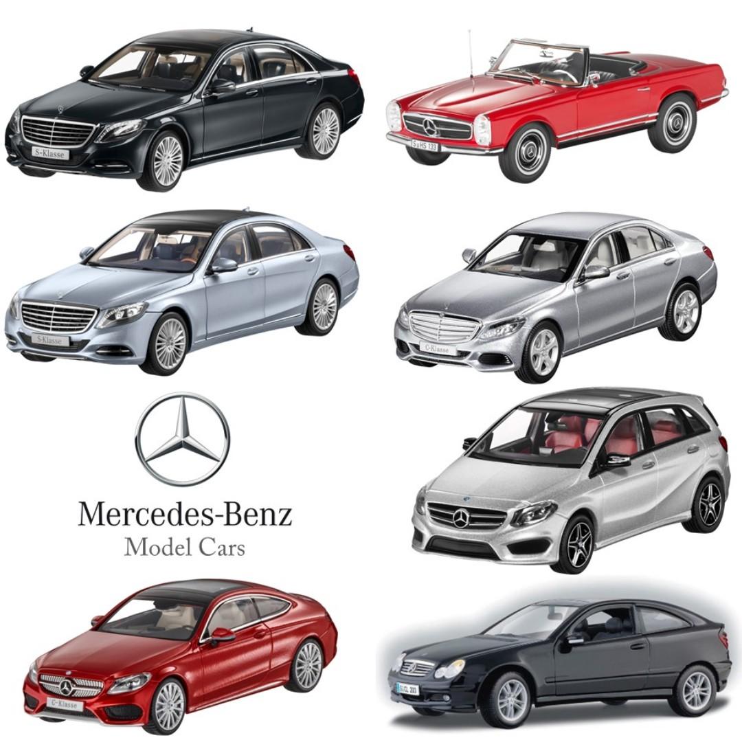 mercedes model cars 1 18