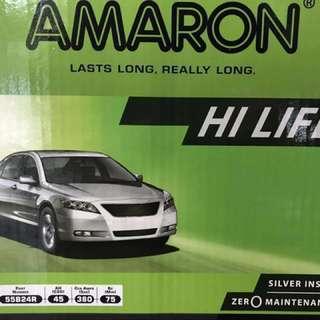 Amaron 55B24R 45AH Battery