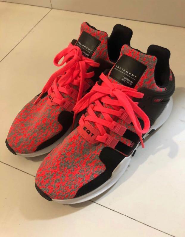 adidas equipment shoes mens red