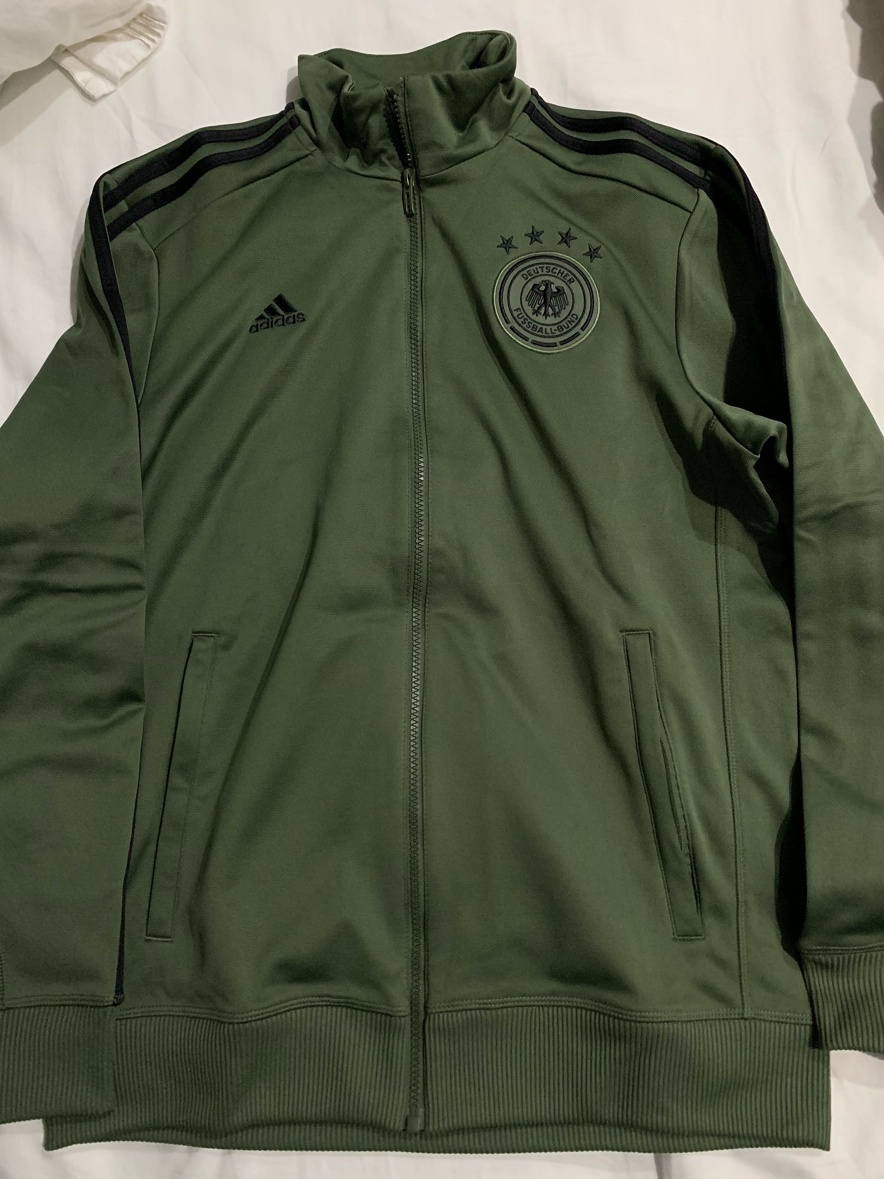 adidas germany green jacket