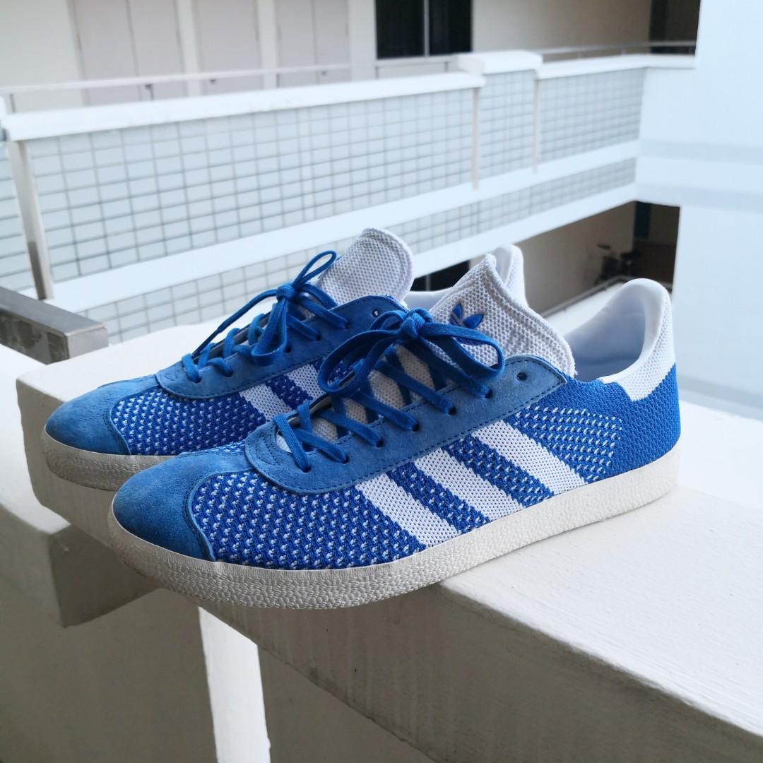Gazelle primeknit clearance blue
