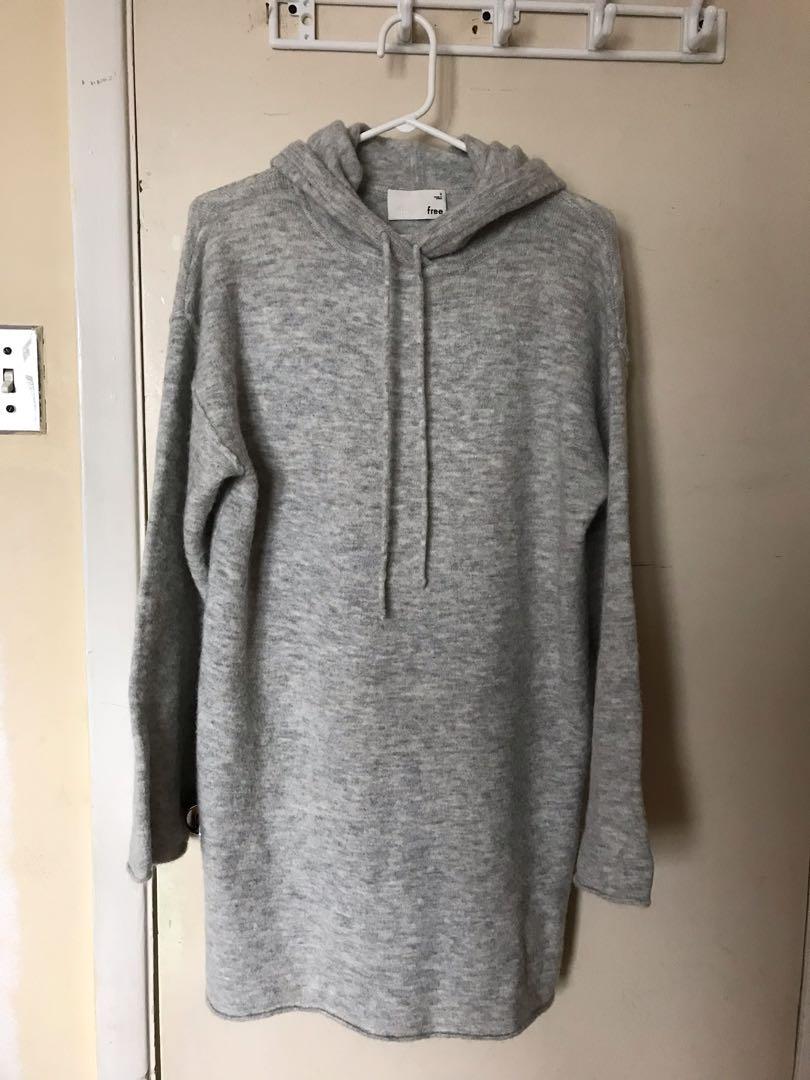 Hoodie dress deals h&m