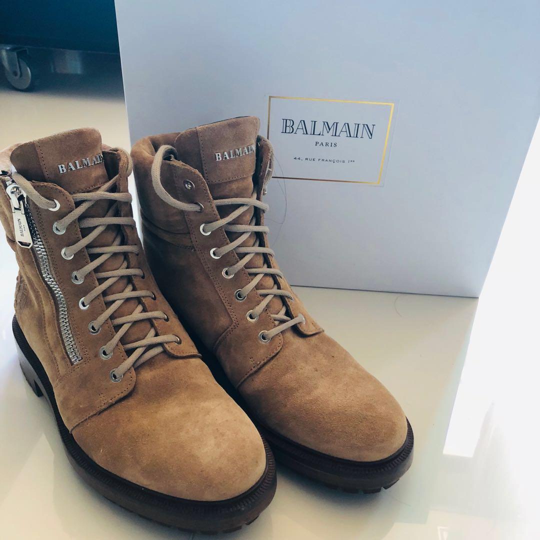 balmain timberland boots