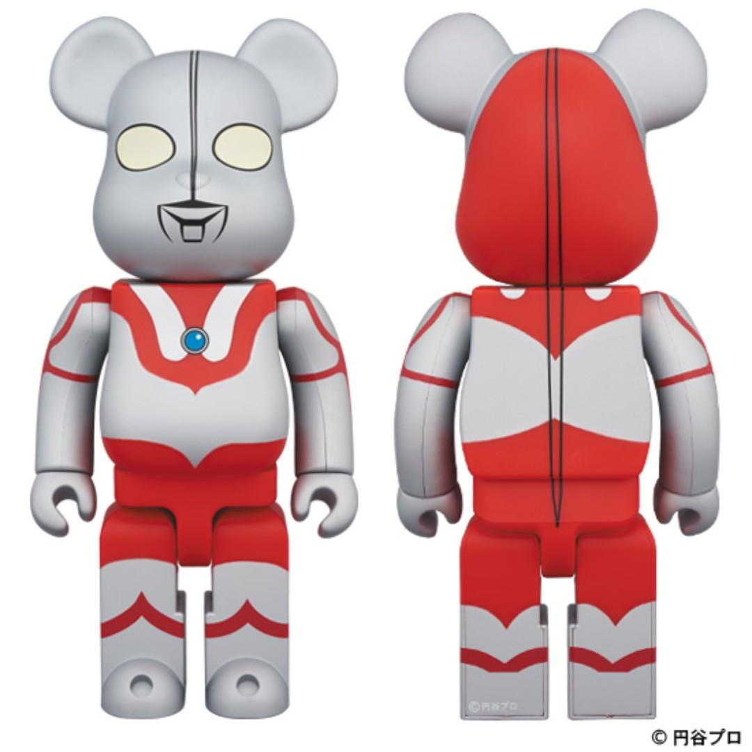 Bearbrick Ultraman Ultra Seven 400 set of 2 Hobbies Toys