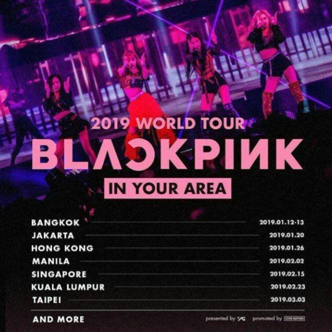 Blackpink Concert In Malaysia 2019 23 2 Tickets Vouchers Event Tickets On Carousell