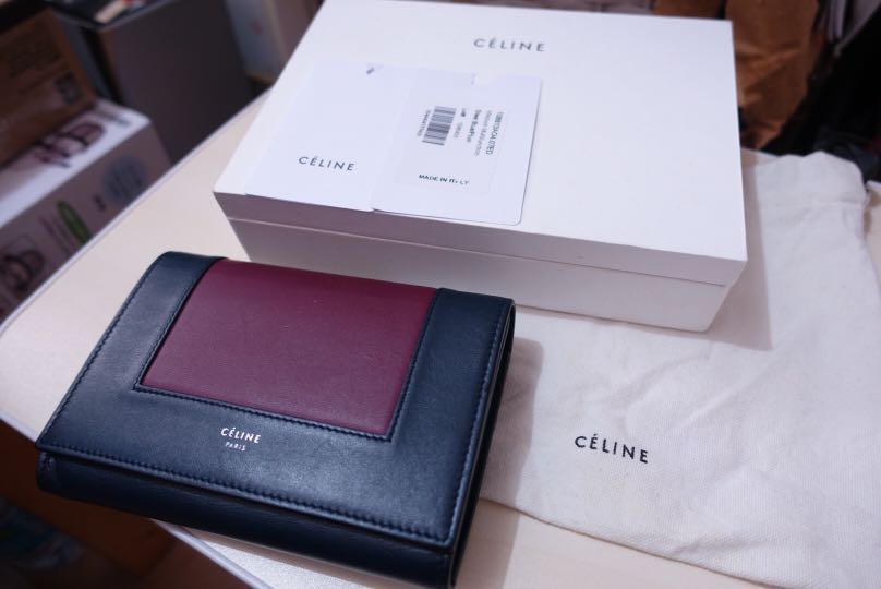 celine frame wallet