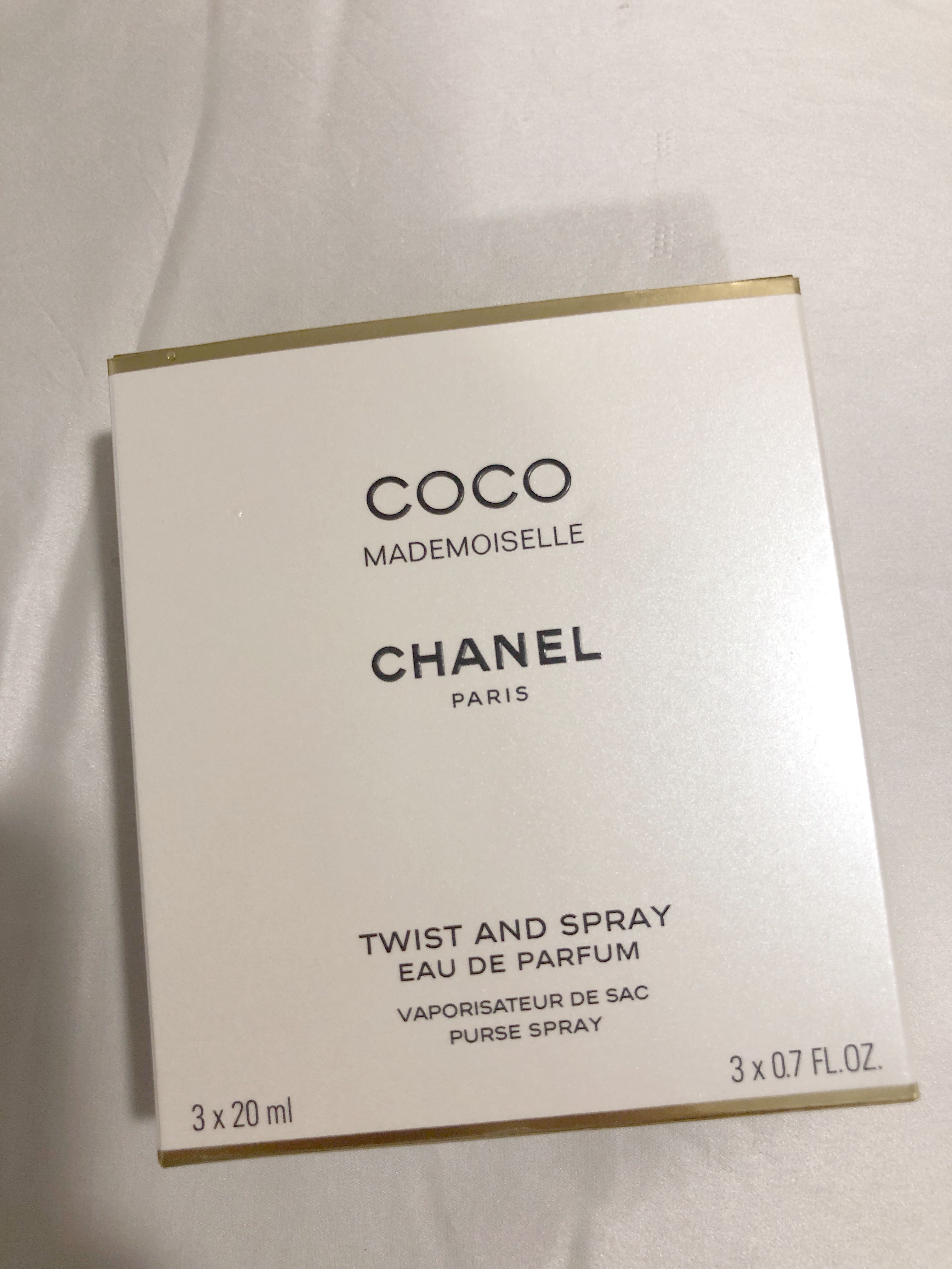 Chanel Coco Mademoiselle Eau de parfum twist and spray refill, Beauty &  Personal Care, Fragrance & Deodorants on Carousell