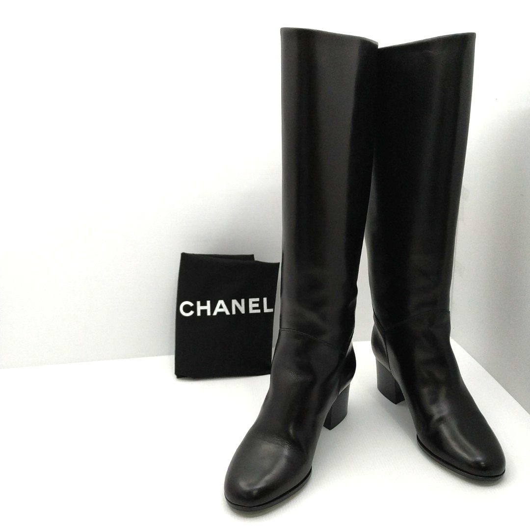 Chanel Long Boots 197000054, Luxury 