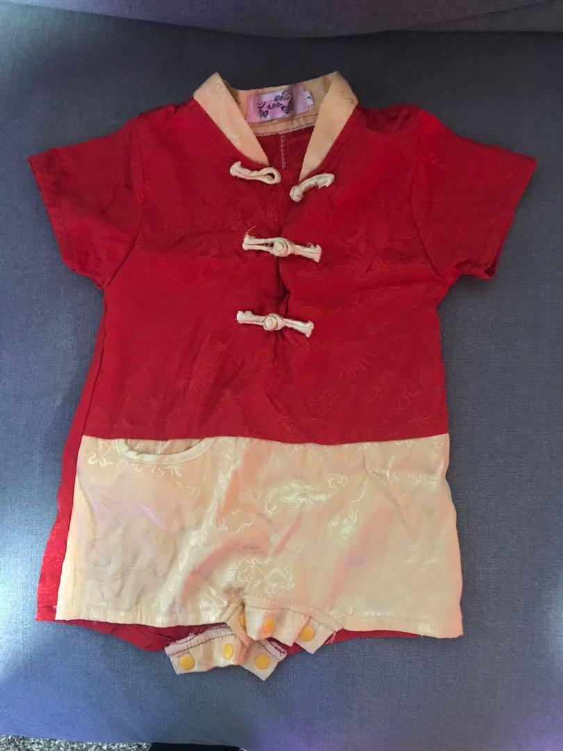 Chinese New Year Clothes Babies Kids Babies Apparel On Carousell