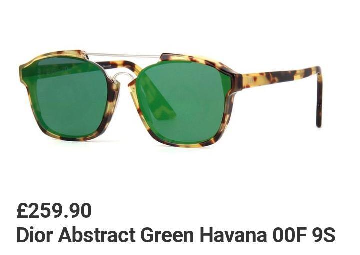 Dior abstract green shop
