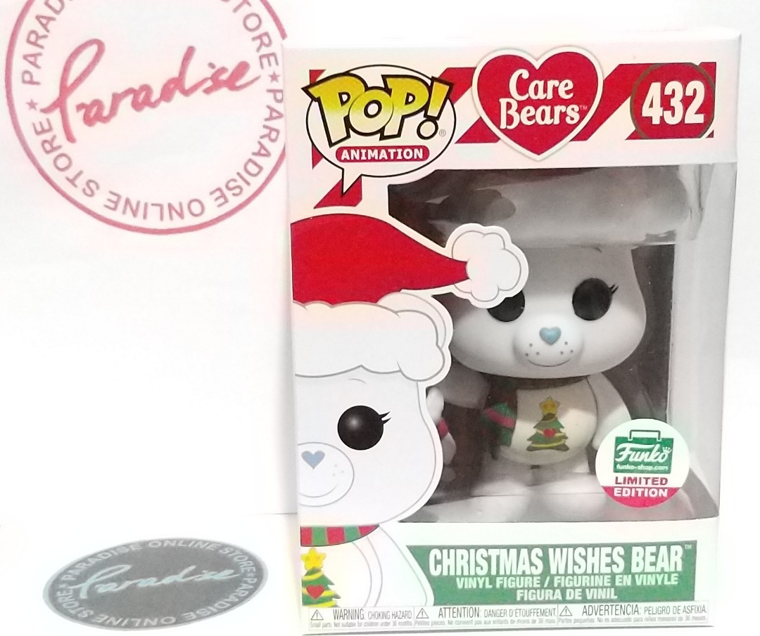 Christmas Wishes Bear Funko Pop Care Bear Funko Shop Exclusive